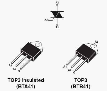 TRIAK BTA41  40A 800V
