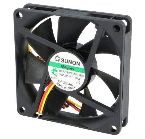 WENTYLATOR 70x15 12V 3-pin Sunon