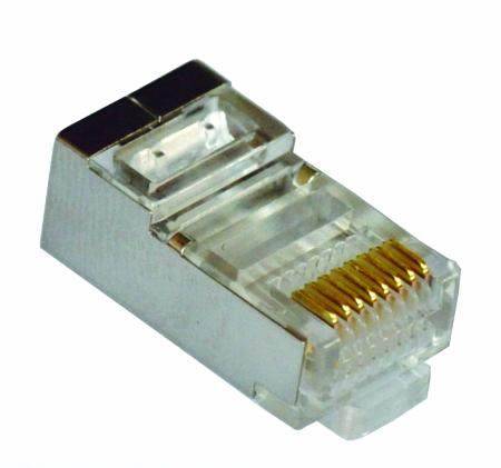 Wtyk  8P8C  RJ45 Cat. 5e ekran