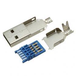 Wtyk USB A płaski na przewód USB 3.0
