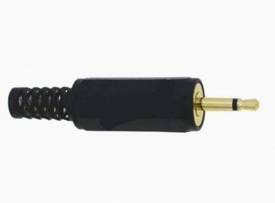 Wtyk Jack 2,5mm mono plast
