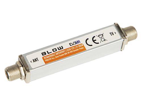 Wzmacniacz Ant. przelotowy "F" 30dB 12V LA30V12