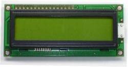 Wyświetlacz  LCD 2x16 zielony  80x36mm 