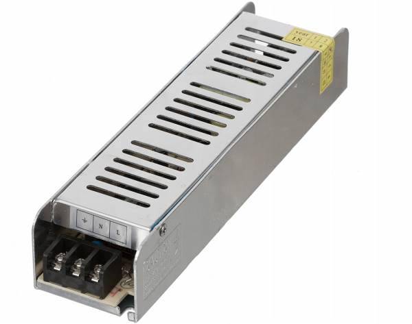 Zasilacz 12V 12,5A 150W instalacyjny metal Master