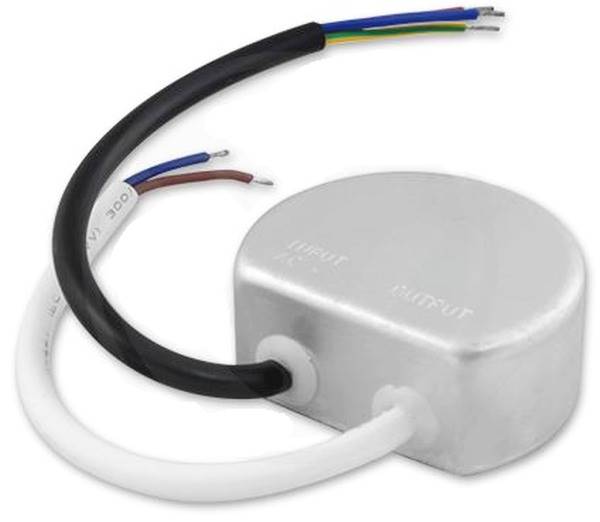 Zasilacz 12V 2,1A 25W IP67 metal (okrągły)