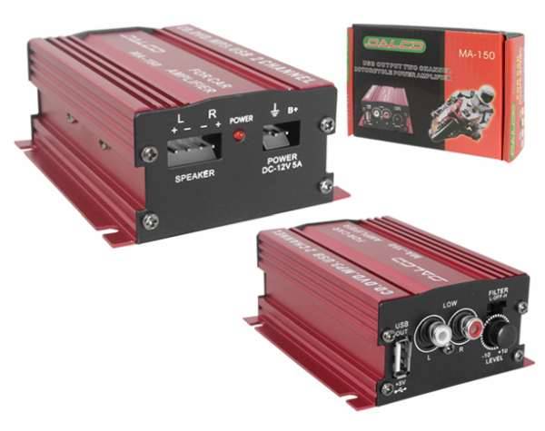 Wzmacniacz Sam. Car Audio Dalco MA-150 usb