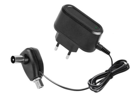 Zasilacz 12V 300mA antenowy "F"