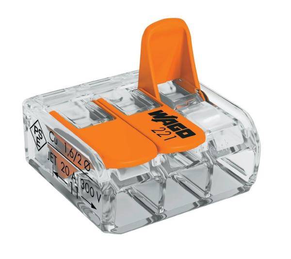 Złączka WAGO 3pin 0,2-4mm2