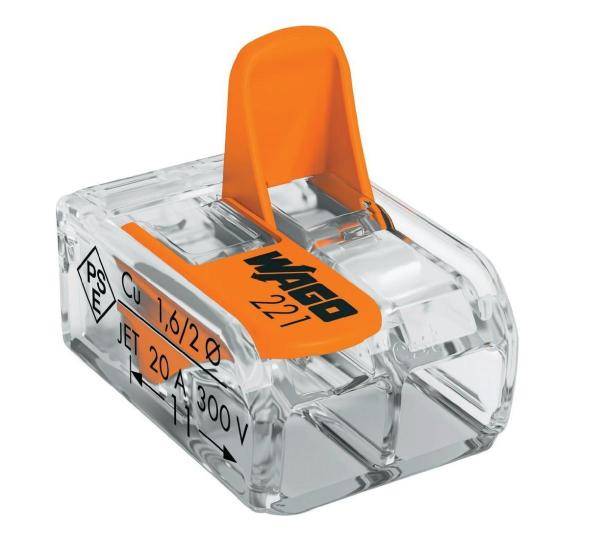 Złączka WAGO 2pin 0,2-4mm2