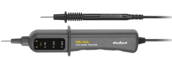Miernik Wskaźnik napięcia REBEL RB-15A 6-400V