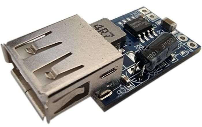 Moduł Przetwornica Step-Down 3A z gn. USB