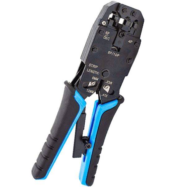 Zaciskacz Wt.Tel. 4,6,8p metal HT-200R