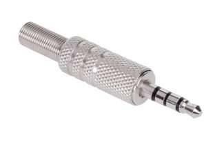 Wtyk Jack 3,5mm-4-polowy metal