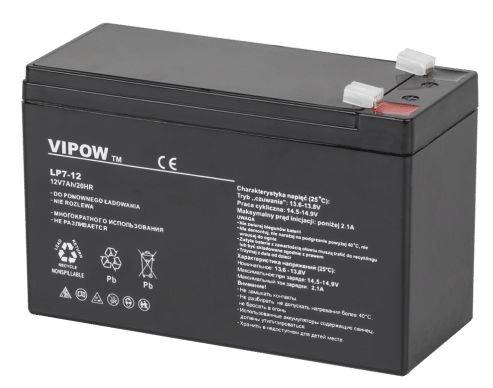 Akumulator  12V   7,0Ah Vipow