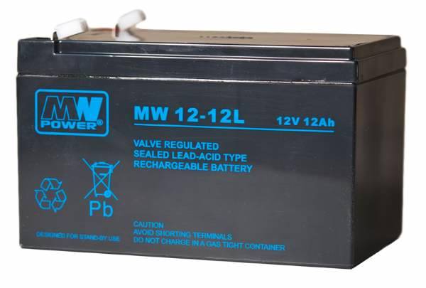Akumulator  12V  12Ah MWS Power