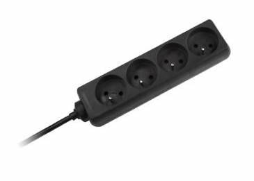 PRZEDŁUŻACZ 230V 5m 4gn. 3x1,5mm