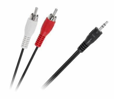 Kabel 2xRCA - JACK 3,5  1,5m
