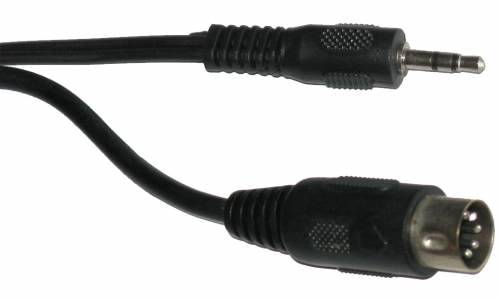Kabel DIN 5 - JACK 3,5 1,2m