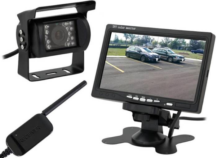Monitor LCD  7" + kamera bezprzewodowa