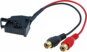 Złącze  Adapter Aux->RCA; Seat, Skoda, VW