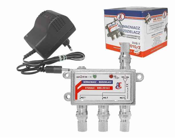 Wzmacniacz Anten WRS-2010 12-15dB z rozg. 3x +DC