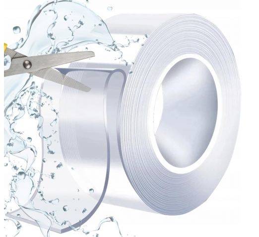 Taśma   klejąca dwustronna szer 30mm dł 3m1 bezbar