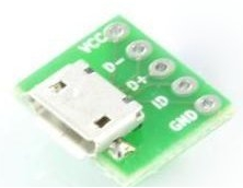 Gniazdo micro USB do płytki prototypowej