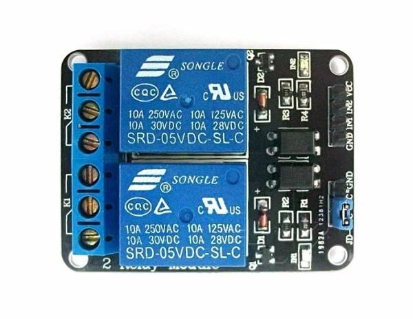 Moduł przekaźników x2 Arduino 5V