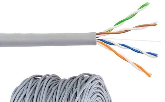 Przewód    UTP   kat.5e  100% CU Cabletech