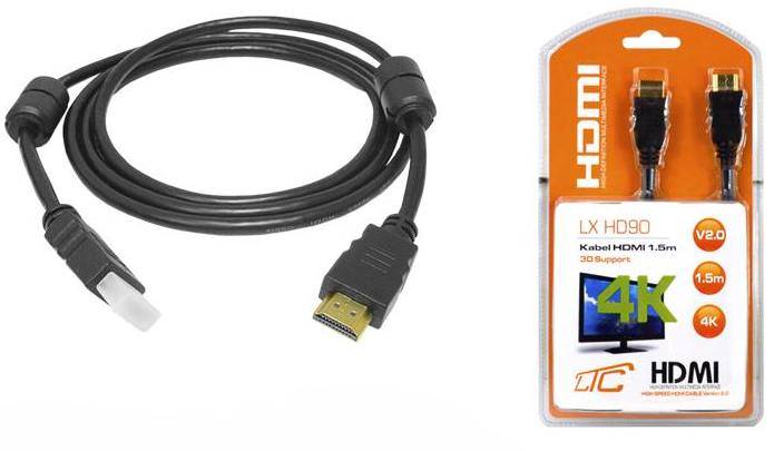 Kabel HDMI wt/wt  1,5m 4K 3D v2.0