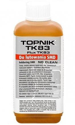 Topnik TK83 100ml do smd z pędzelkiem