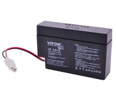Akumulator 12V 0,8Ah Vipow