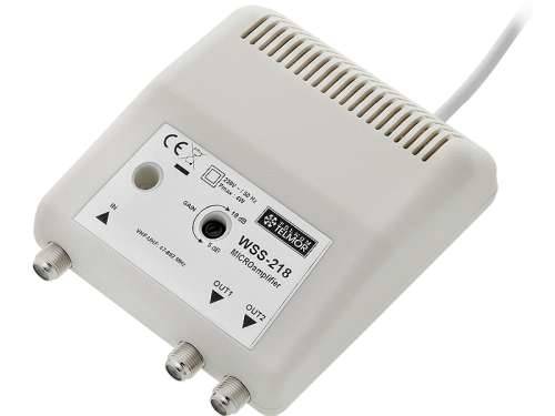 Wzmacniacz Anten A217 Anttron 18dB z reg.