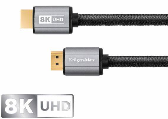 Kabel HDMI wt/wt  3m 8K 2.1 Kruger&Matz