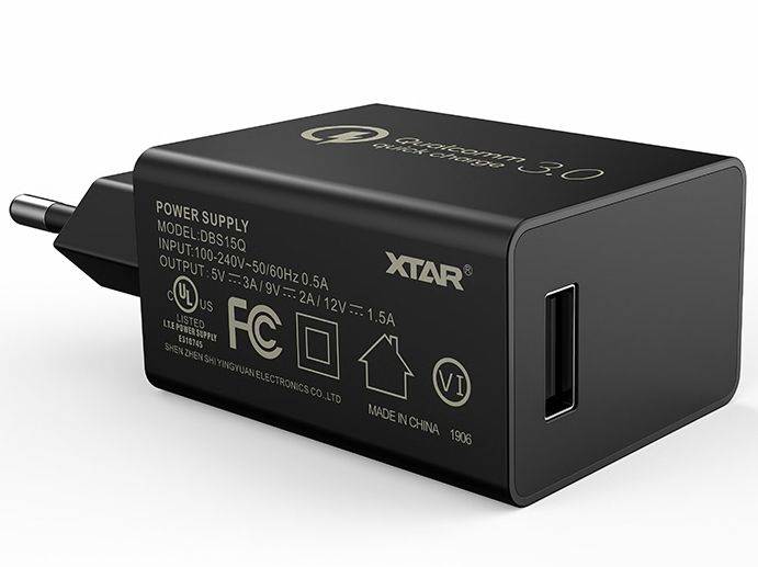 Ładowarka  USB sieciowa 3,0A QC Xtar