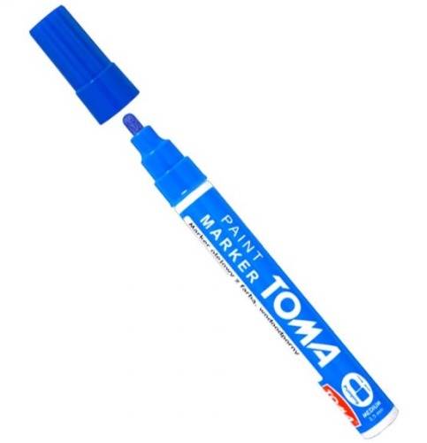 Marker Olejny 2,5mm Niebieski Toma
