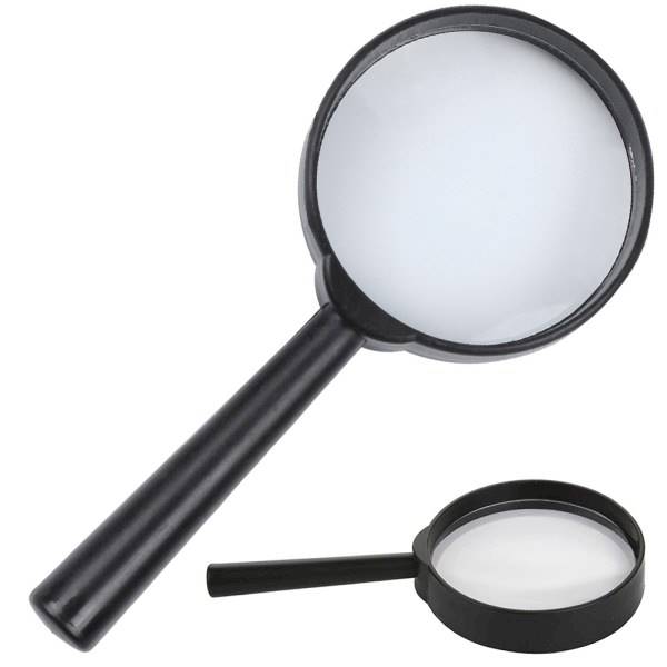 Lupa ręczna classic 60mm 3x plastikowa