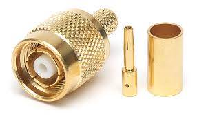Gniazdo N na przew. H1000 zac. gold