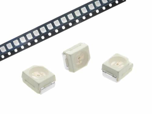 Dioda LED   SMD 3528 Biała ciepła 2250mcd