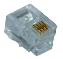 Wtyk  6P4C Telef. modul.  RJ11