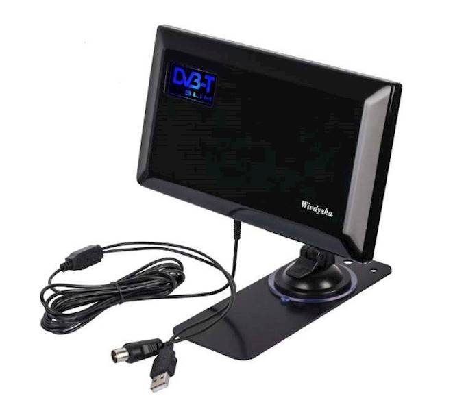 Antena  TV  Pokojowa- mobilna DVB-T zasi. USB