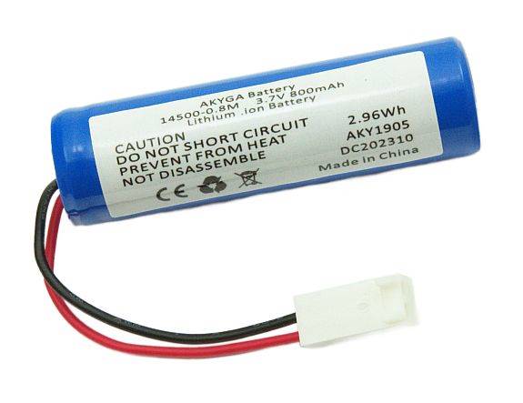 Akumulator   3,7V 14500 800mA PCM z przew.
