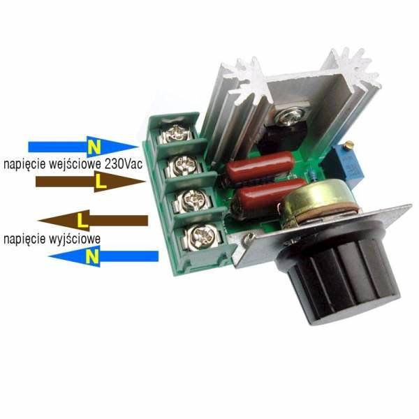 Moduł Regulator mocy 2000W 230V