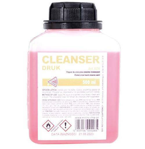 PŁYN CLEANSER Druk 500ml cleaner
