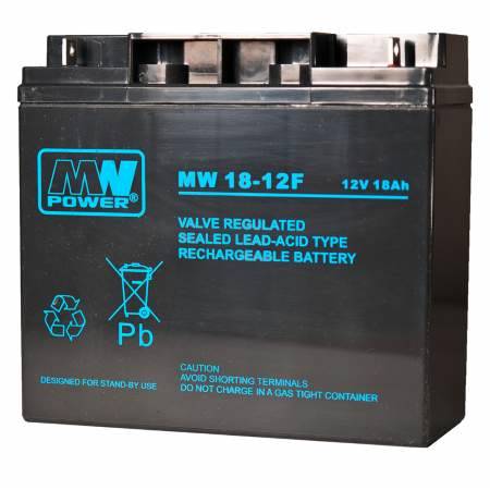 Akumulator  12V  18Ah MW Power AGM