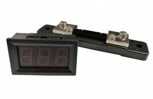 Miernik Amperomierz LED 50A z bocz. czerwony