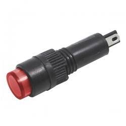 Kontrolka 12V  8mm żarówka