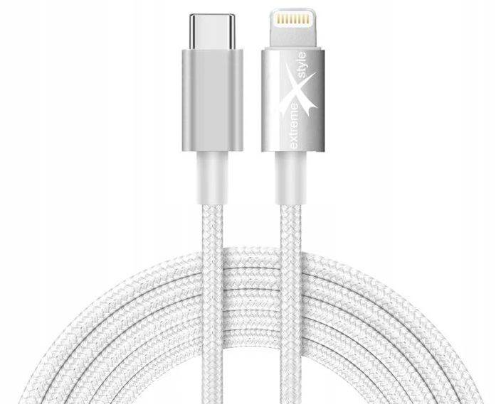 Kabel USB iPhone 5,6,7 Lightning/C 2m extreme