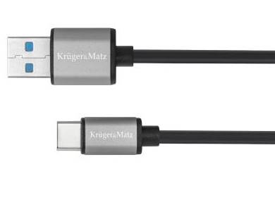 Kabel USB A   typ-C wt.  1m  Kruger&Matz USB 3.0
