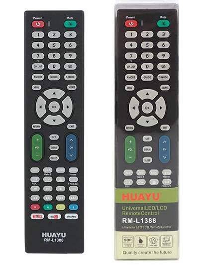 Pilot Uniwersalny TV LCD/LED RM-L1388 Netflix, YT